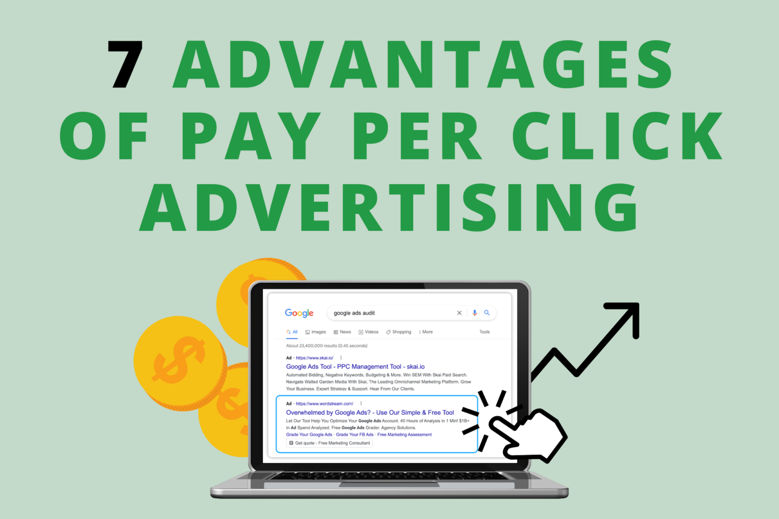 advantages of pay per click advertising